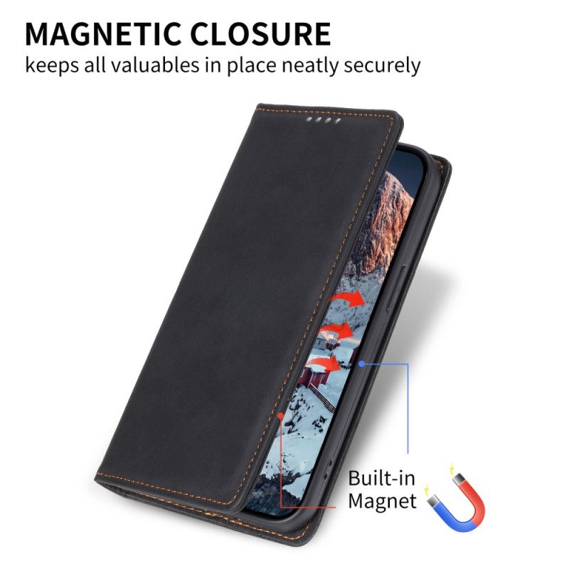 Kožené Pouzdro Xiaomi 14 Pro Kryty Na Mobil Blokovací Peněženka Rfid