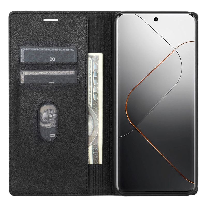 Kožené Pouzdro Xiaomi 14 Pro Kryty Na Mobil Styl Kůže