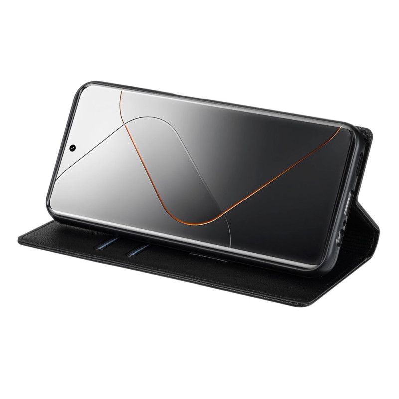 Kožené Pouzdro Xiaomi 14 Pro Kryty Na Mobil Styl Kůže