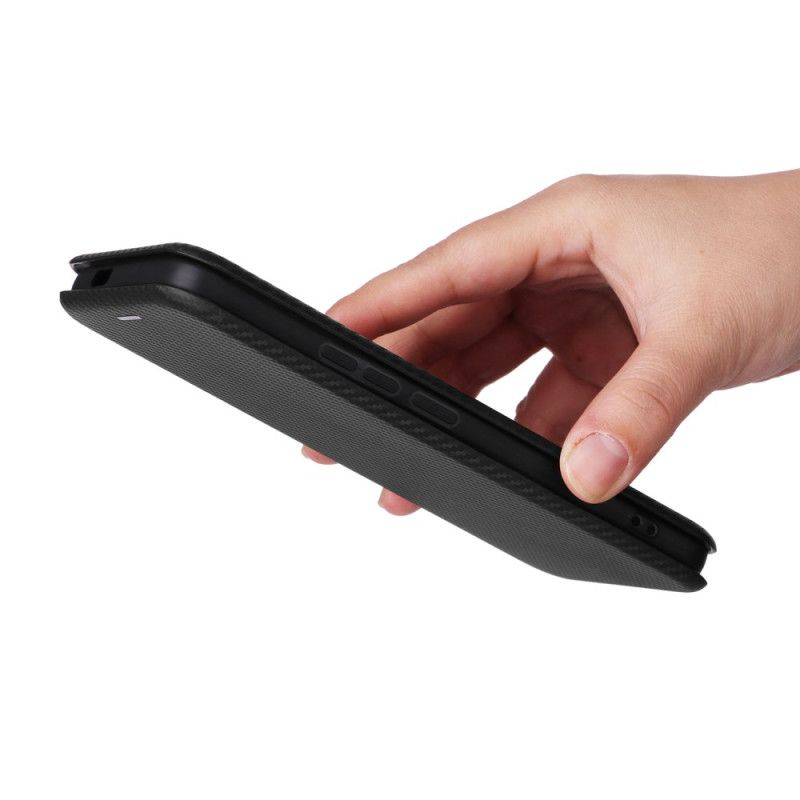 Kožené Pouzdro Xiaomi 14 Pro Kryty Na Mobil Uhlíkové Vlákno