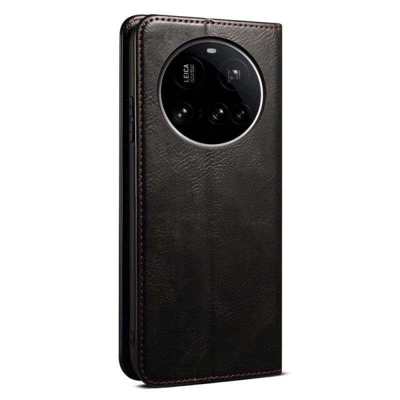 Kožené Pouzdro Xiaomi 15 Ultra Voskovaná Umělá Kůže