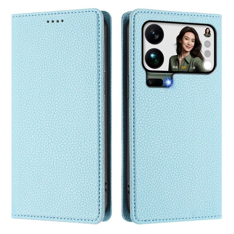 Kožené Pouzdro Xiaomi 17 Pro Max Kryty Na Mobil Rfid Blokování