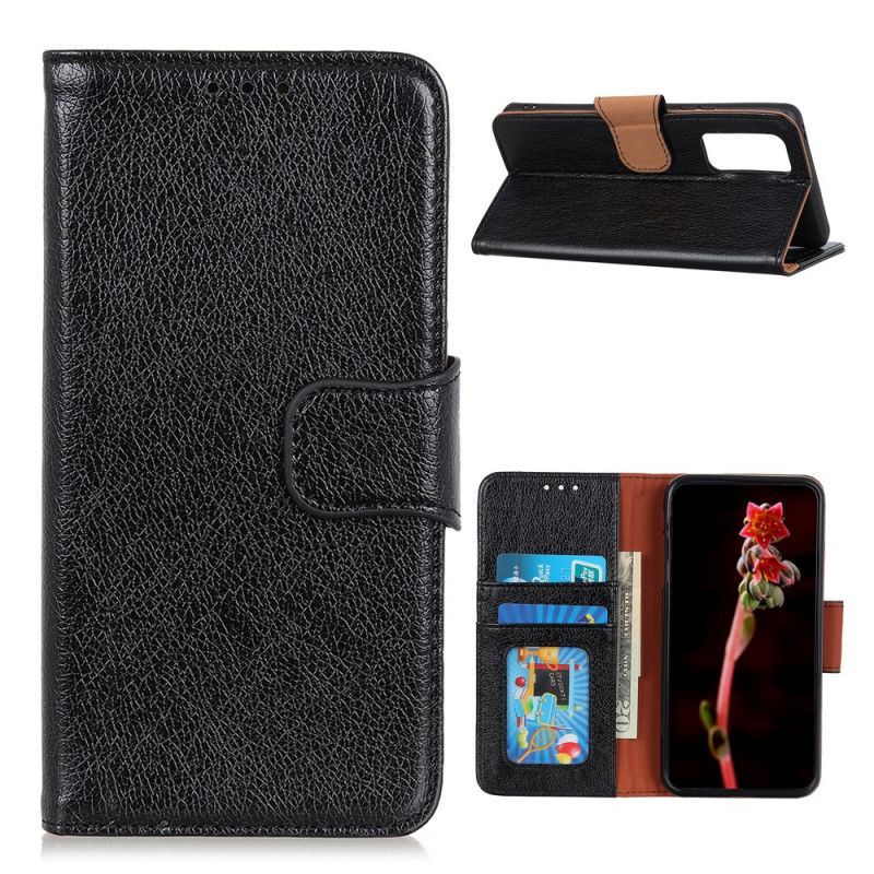 Kožené Pouzdro Xiaomi Mi 10t / 10t Pro Štípaná Kůže Napa