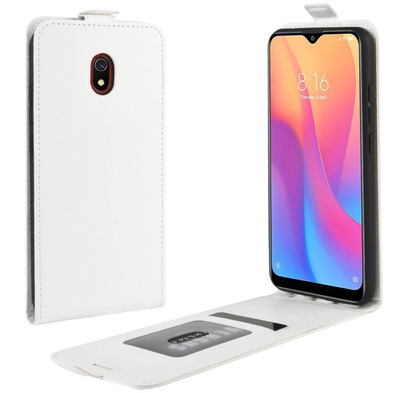 Kožené Pouzdro Xiaomi Redmi 8a Efekt Skládací Kůže