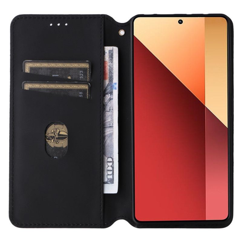Kožené Pouzdro Xiaomi Redmi Note 14s Kryty Na Mobil Diamantový Vzor