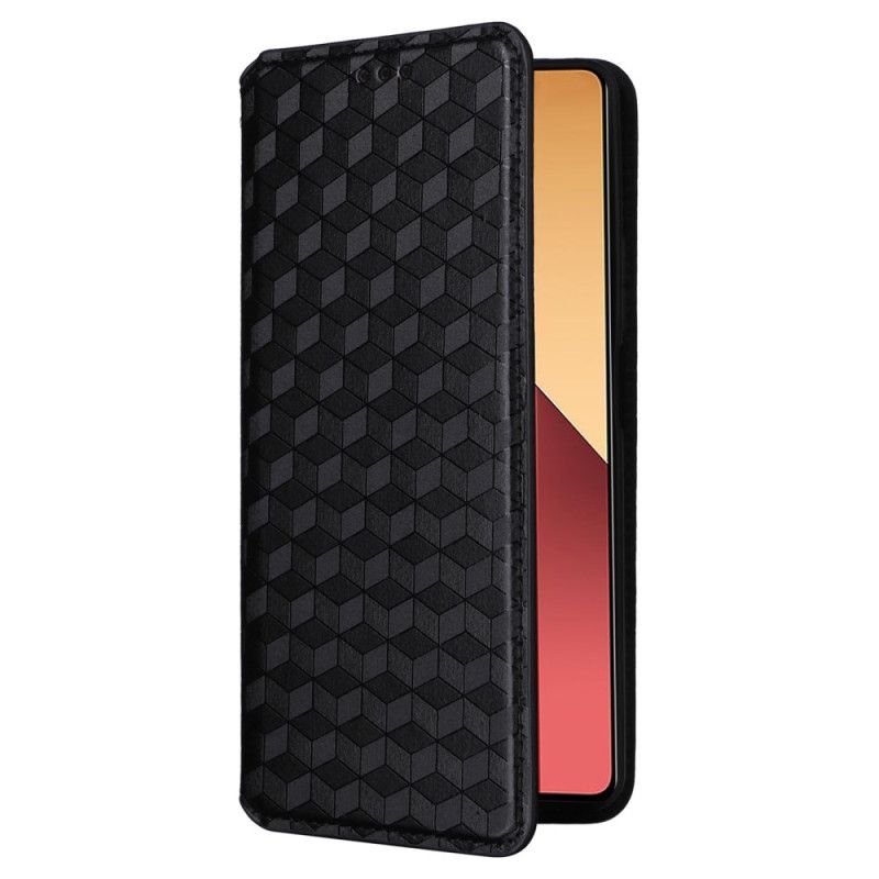 Kožené Pouzdro Xiaomi Redmi Note 14s Kryty Na Mobil Diamantový Vzor