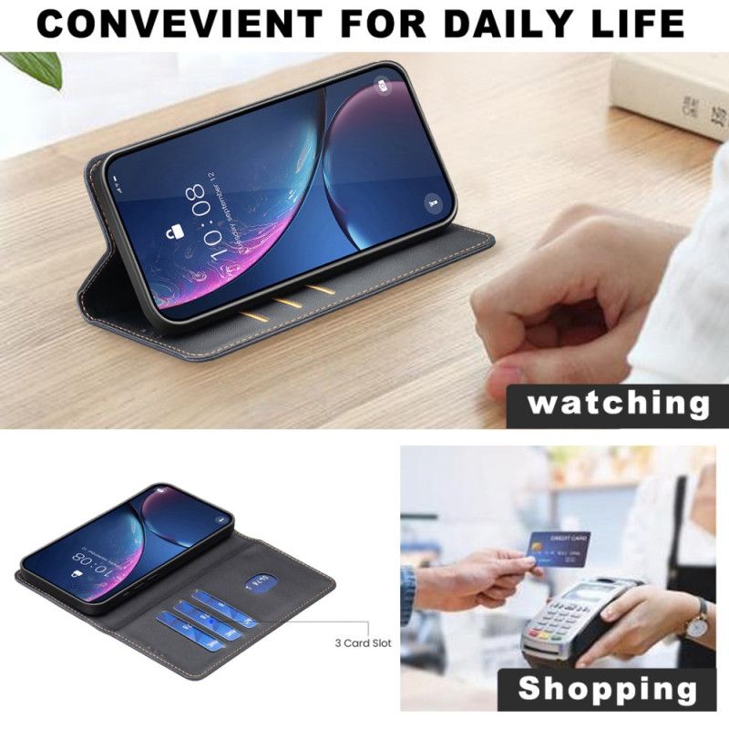 Kožené Pouzdro Xiaomi Redmi Note 15 Pro Plus 5g Kryty Na Mobil Umělá Kůže Binfen Barva