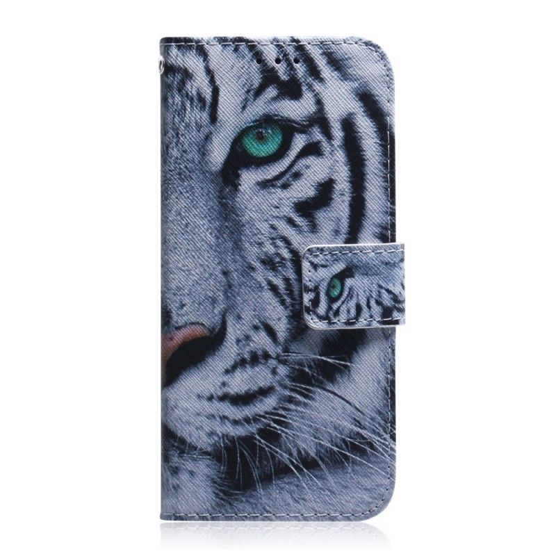 Kožené Pouzdro Xiaomi Redmi Note 7 Tygří Obličej