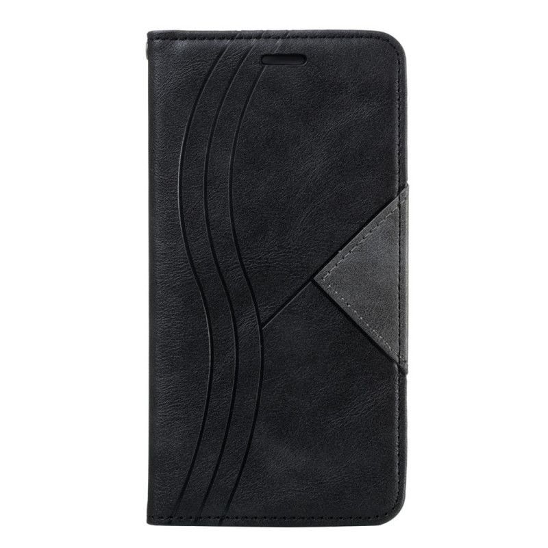 Kožený Flipový Kryt Xiaomi Redmi Note 9s / Redmi Note 9 Pro Wave Style