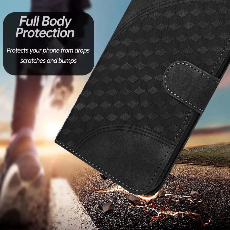 Kožený Kryt Na Xiaomi 14 Pro Vzor Sloní Hlavy A Lanka