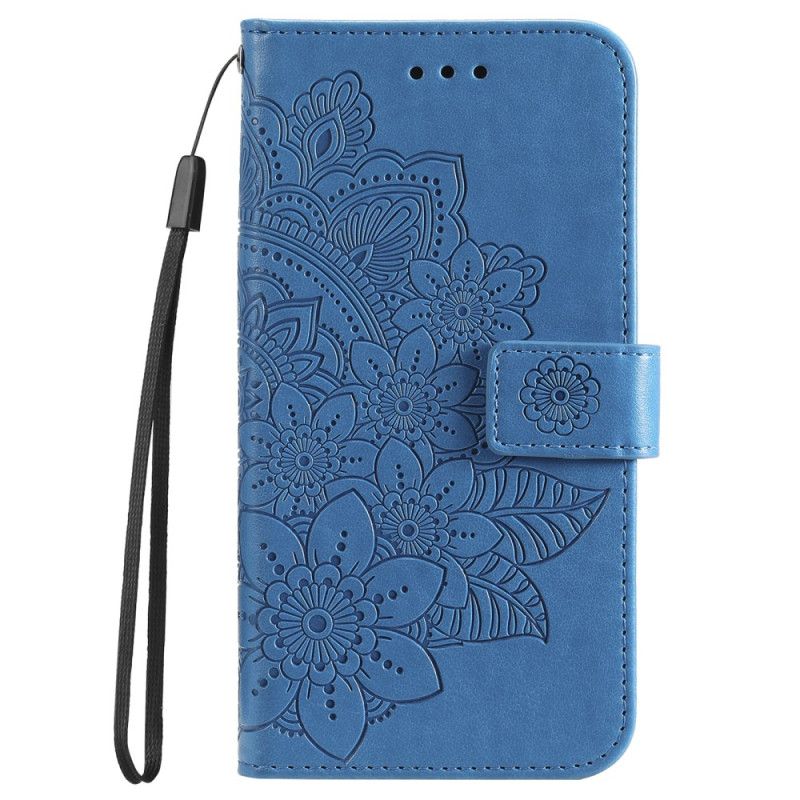Kožený Kryt Na Xiaomi 14 Tisk Mandaly