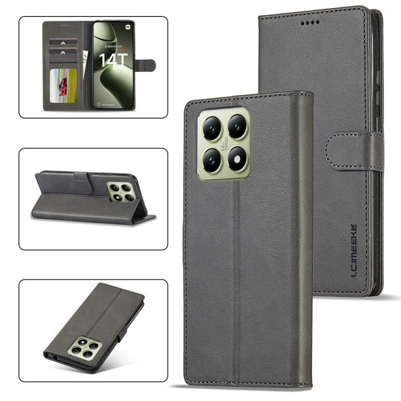 Kožený Kryt Na Xiaomi 14t Lc.imeeke