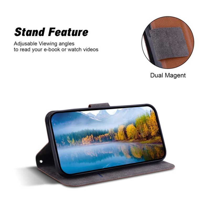 Kožený Kryt Na Xiaomi 15 Klasický Řemínek