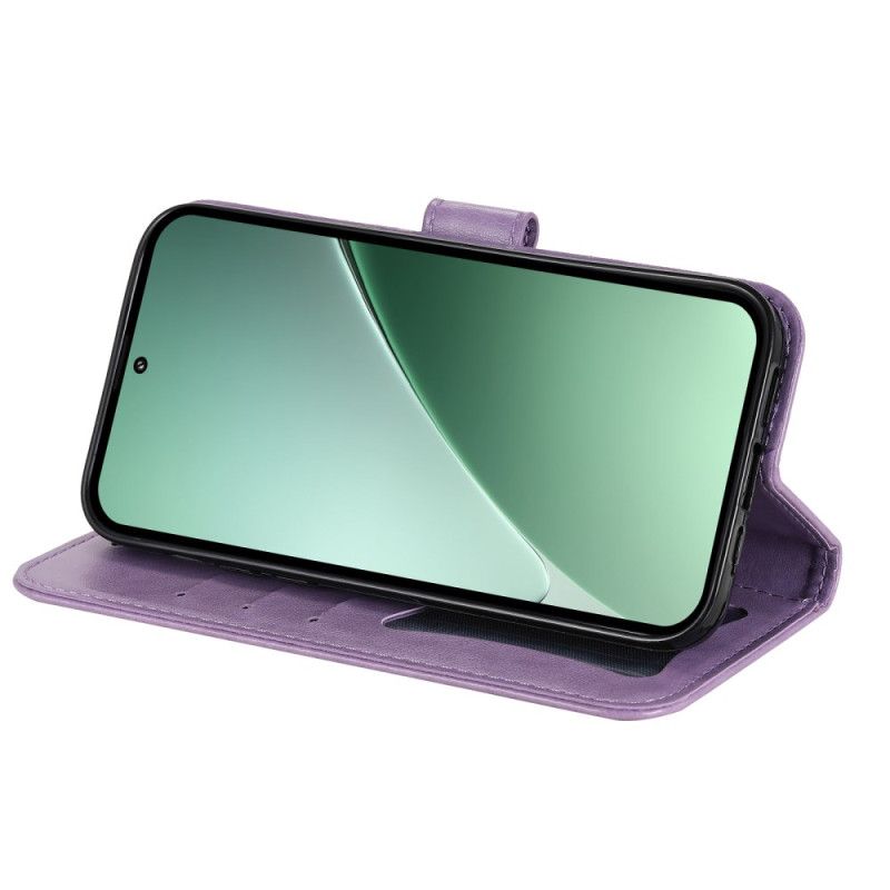 Kožený Kryt Na Xiaomi 15 Pro Mandalový Potisk