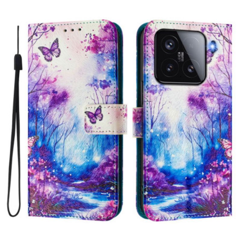 Kožený Kryt Na Xiaomi 15 Údolí Snů