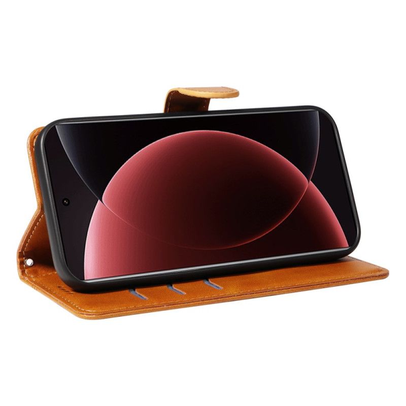 Kožený Kryt Na Xiaomi 15 Ultra Linie