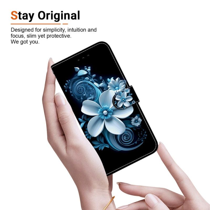 Kožený Kryt Na Xiaomi 15t Černá Orchidej