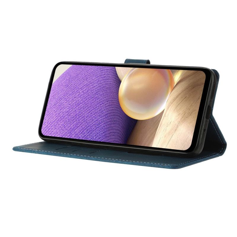 Kožený Kryt Na Xiaomi 15t Pro Trojúhelníkový Vzor