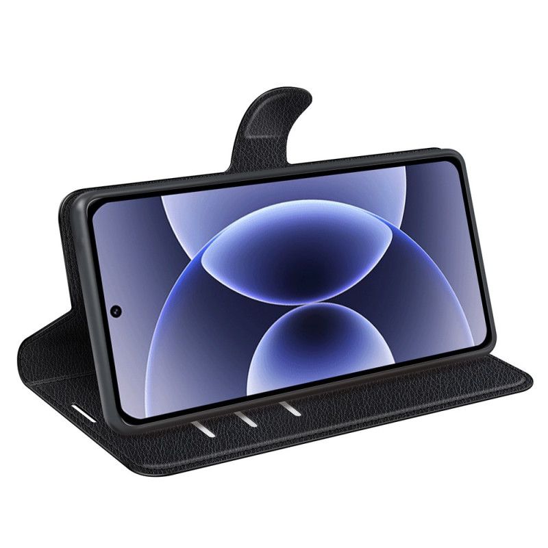 Kožený Kryt Na Xiaomi 17 Klasická Umělá Kůže S Liči