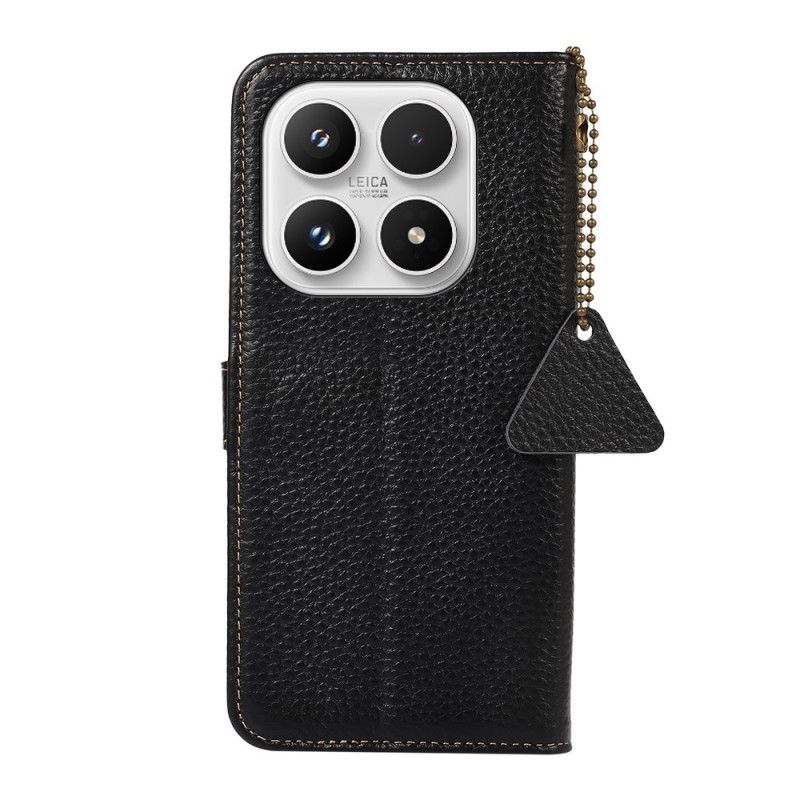 Kožený Kryt Na Xiaomi 17 Kůže S Rfid Blokováním