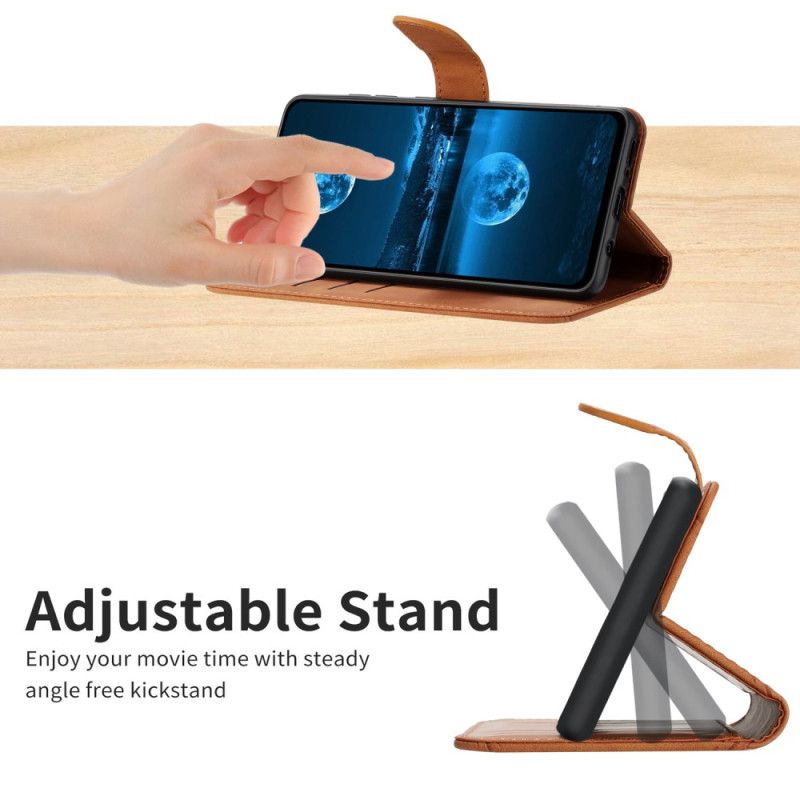 Kožený Kryt Na Xiaomi 17 Linie A Pruhy