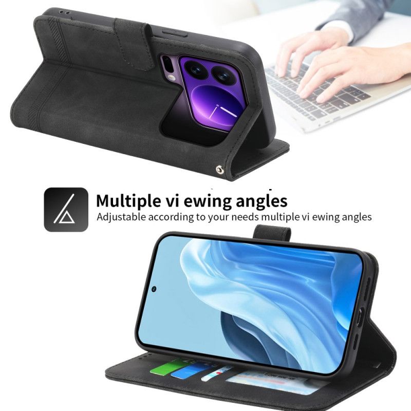 Kožený Kryt Na Xiaomi 17 Pro Dierfeng