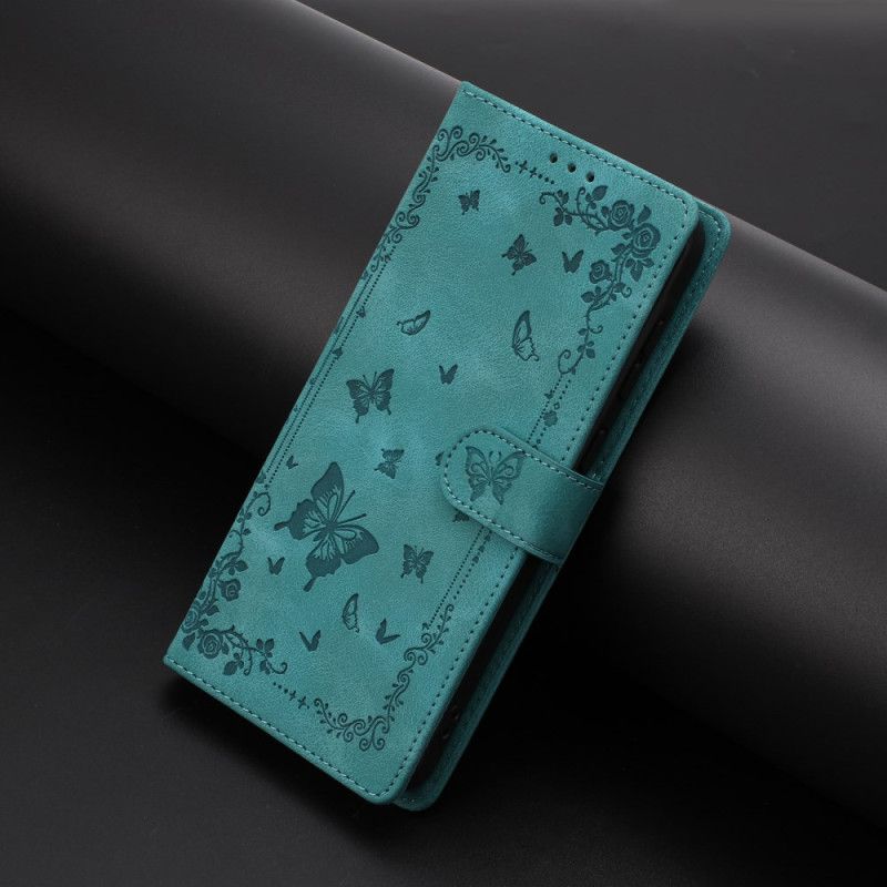 Kožený Kryt Na Xiaomi 17 Pro Květinová Zahrada