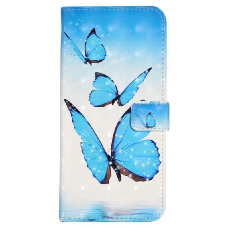 Kožený Kryt Na Xiaomi 17 Pro Max Tři Motýli