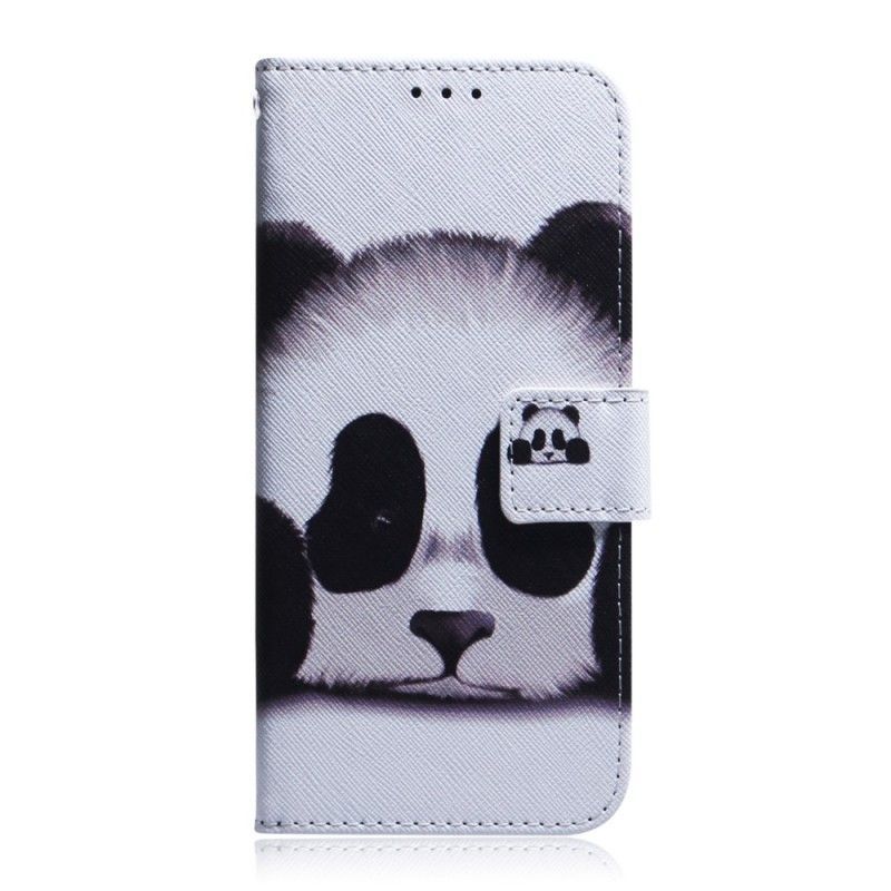 Kožený Kryt Na Xiaomi Redmi Go Obličej Pandy