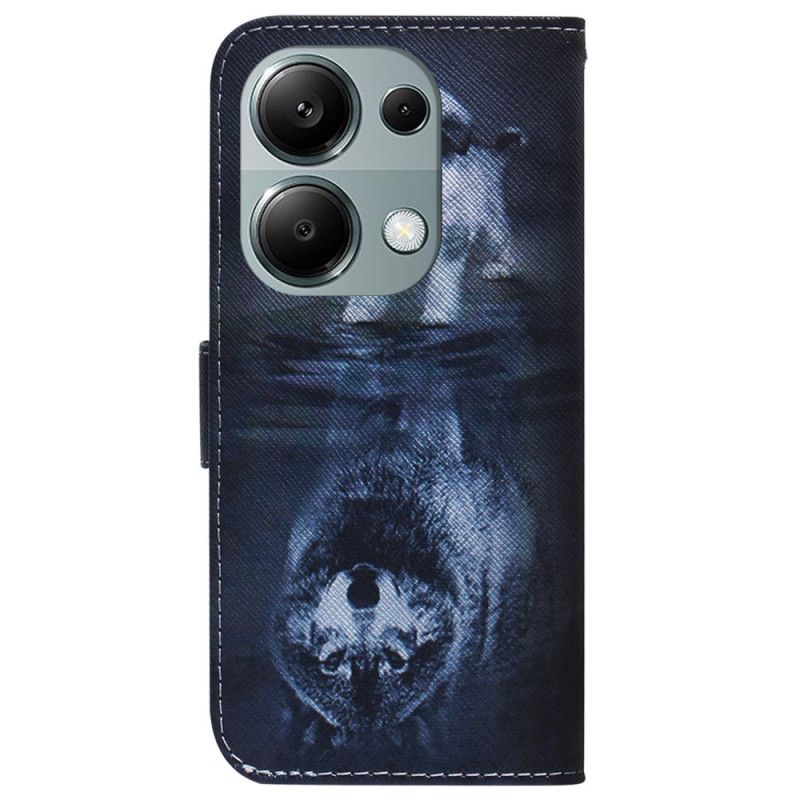 Kožený Kryt Na Xiaomi Redmi Note 13 Pro 4g Sen Štěněte