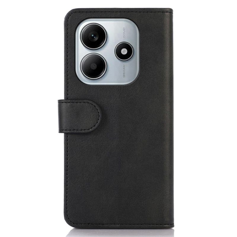 Kožený Kryt Na Xiaomi Redmi Note 14 4g Klasika