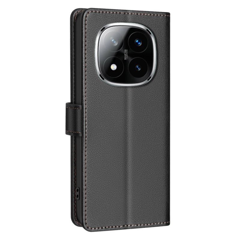 Kožený Kryt Na Xiaomi Redmi Note 14 Pro 4g Blokování Rfid Barva Binfen