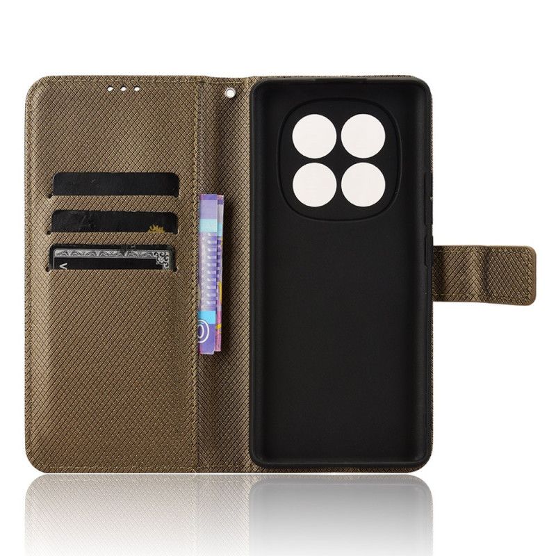 Kožený Kryt Na Xiaomi Redmi Note 14 Pro 4g Diamantová Textura