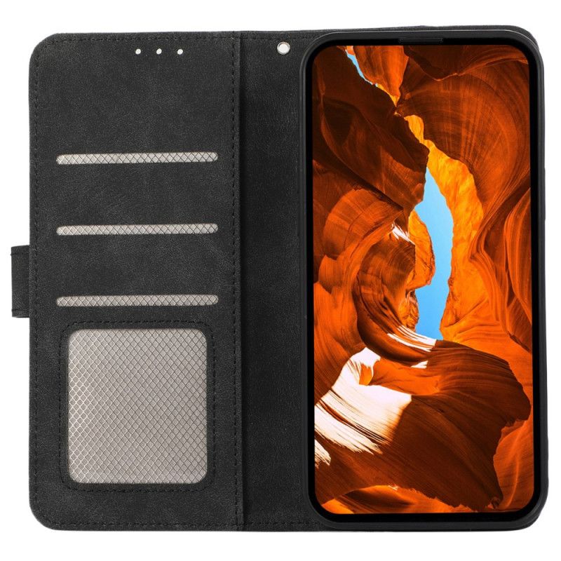 Kožený Kryt Na Xiaomi Redmi Note 14 Pro 5g Dvoubarevné Abeel