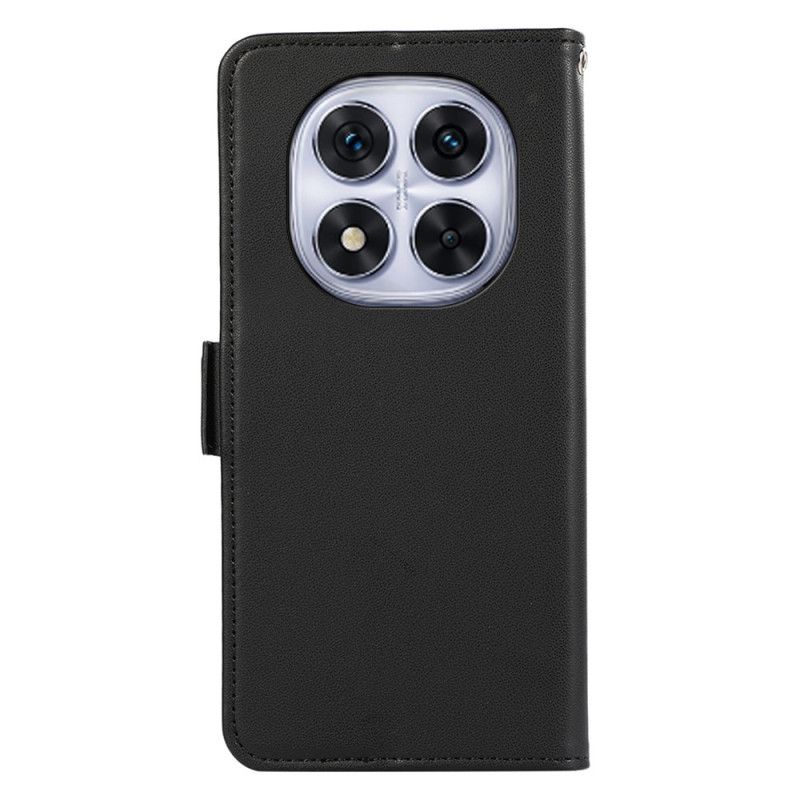 Kožený Kryt Na Xiaomi Redmi Note 14 Pro 5g Peněženka Abeek Rfid