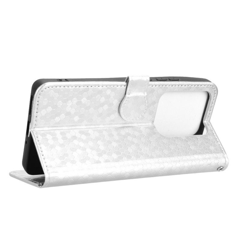 Kožený Kryt Na Xiaomi Redmi Note 14s Třpytivé Tečky