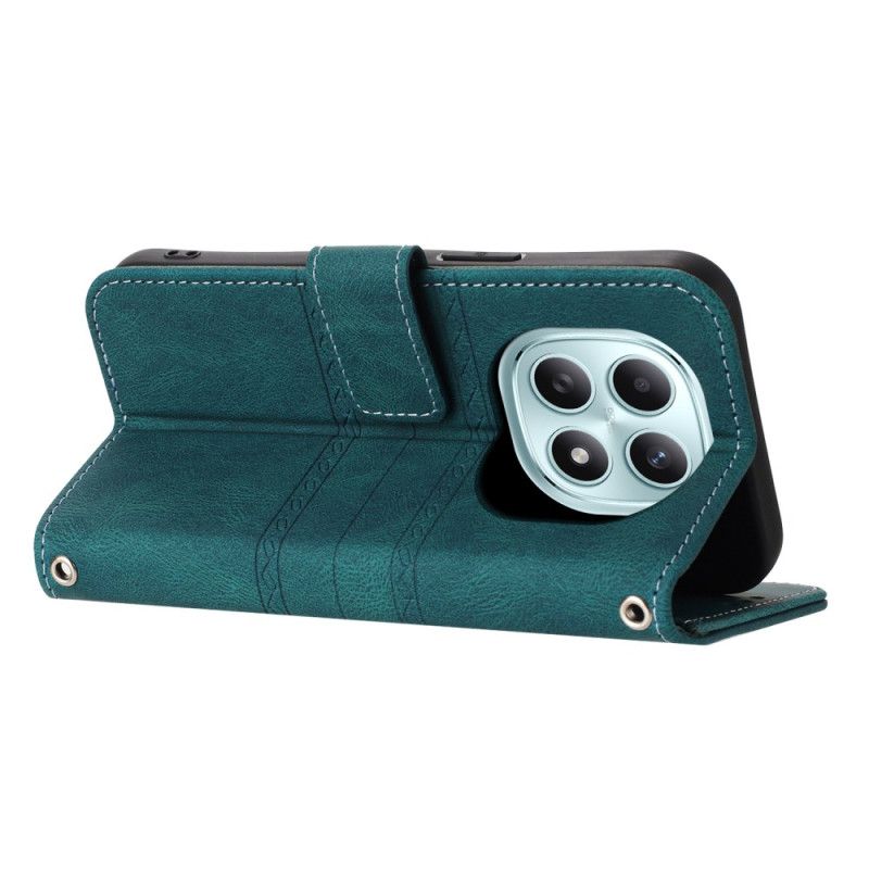 Kožený Kryt Na Xiaomi Redmi Note 15 5g Dierfeng