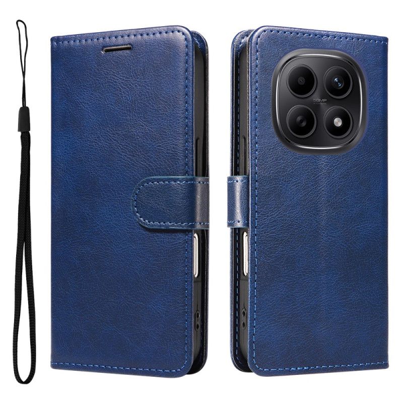 Kožený Kryt Na Xiaomi Redmi Note 15 5g Efekt Hladké Kůže