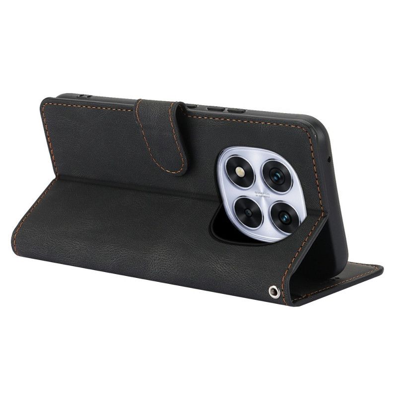 Kožený Kryt Na Xiaomi Redmi Note 15 5g Retro Semišový Efekt