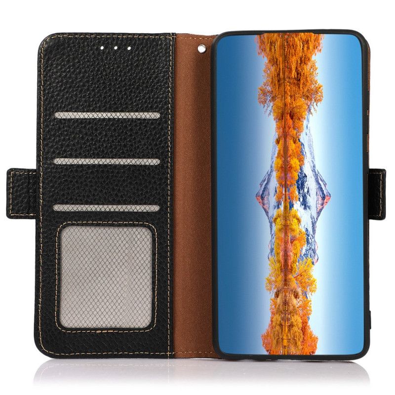 Kožený Kryt Na Xiaomi Redmi Note 15 Pro 5g Pravá Kůže Khazneh