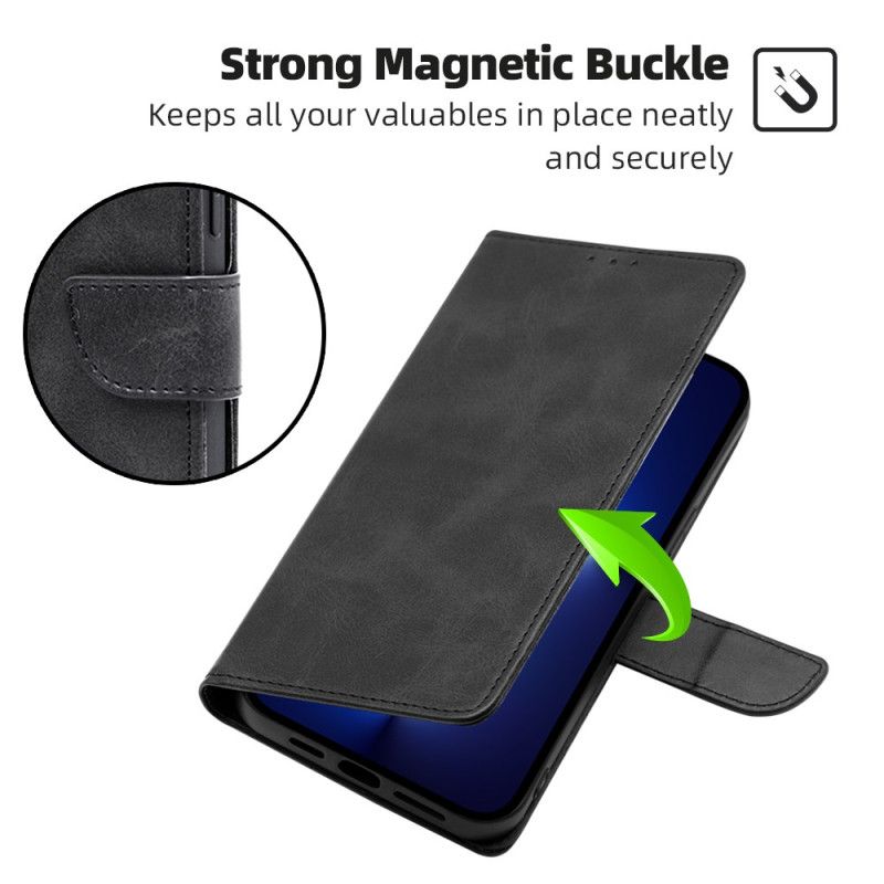 Kožený Kryt Xiaomi 14 Pro Magnetická Spona