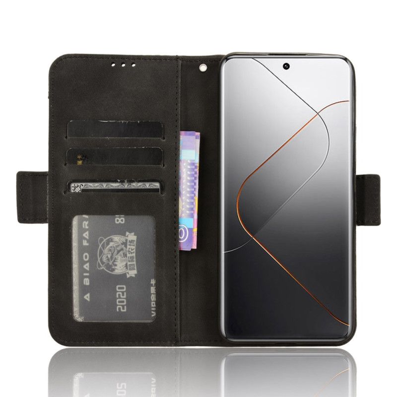 Kožený Kryt Xiaomi 14 Pro Multi-cards