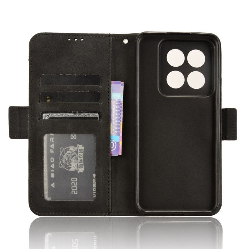 Kožený Kryt Xiaomi 14 Pro Multi-cards