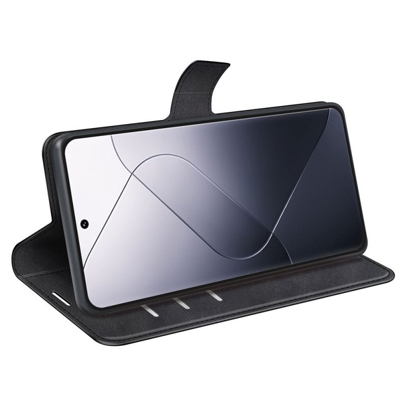 Kožený Kryt Xiaomi 14 Pro Úplná Ochrana