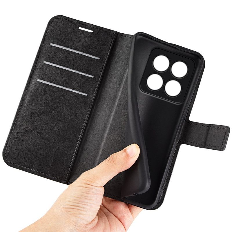 Kožený Kryt Xiaomi 14 Pro Úplná Ochrana