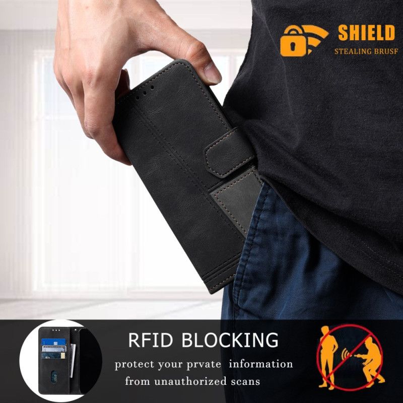 Kožený Kryt Xiaomi 14 S Blokováním Rfid Ttudrch