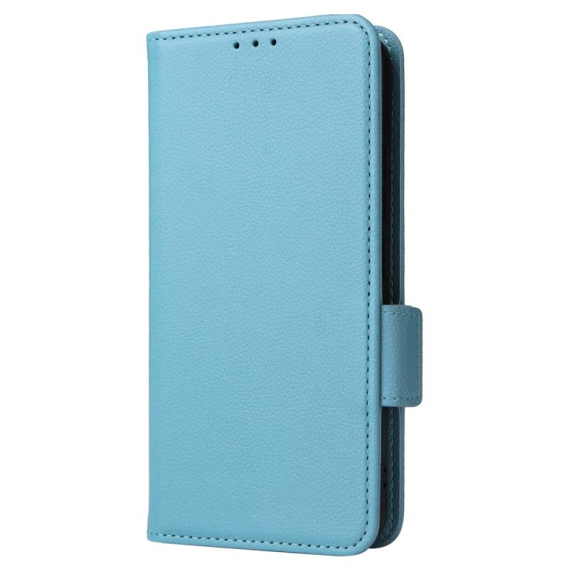 Kožený Kryt Xiaomi 14 Textura A Popruh Litchi