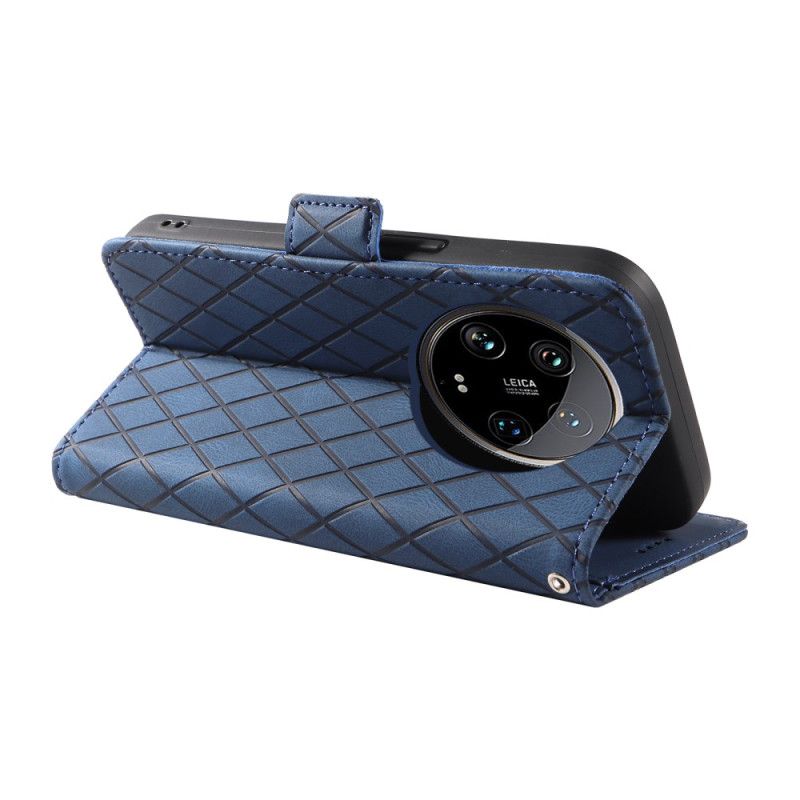 Kožený Kryt Xiaomi 14 Ultra Strappy Diamonds