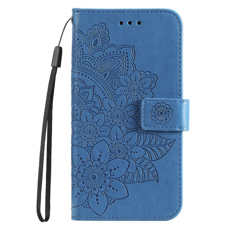 Kožený Kryt Xiaomi 14t Otisk Mandaly