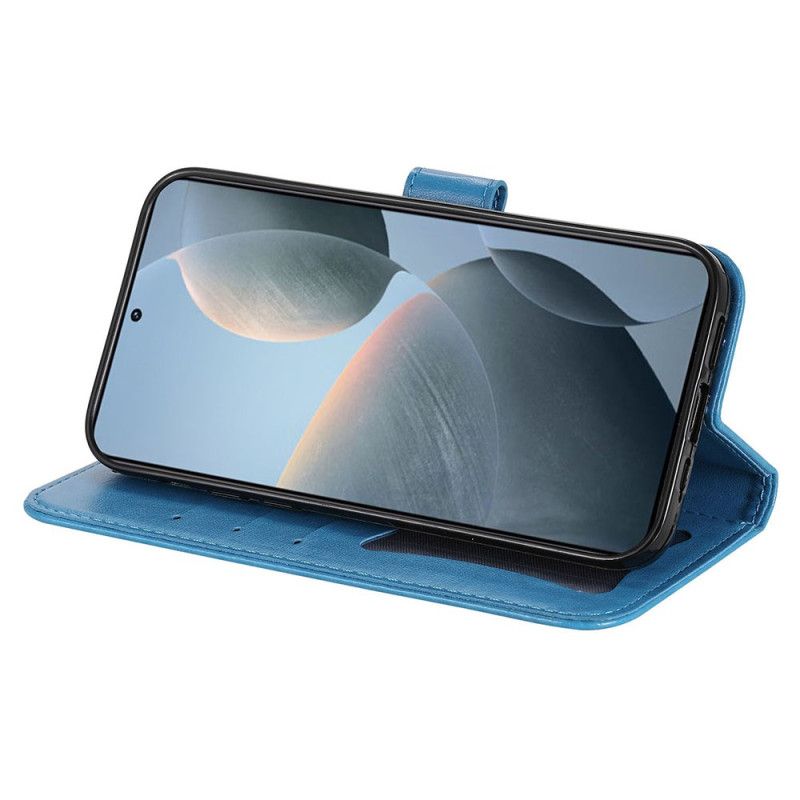 Kožený Kryt Xiaomi 14t Otisk Mandaly